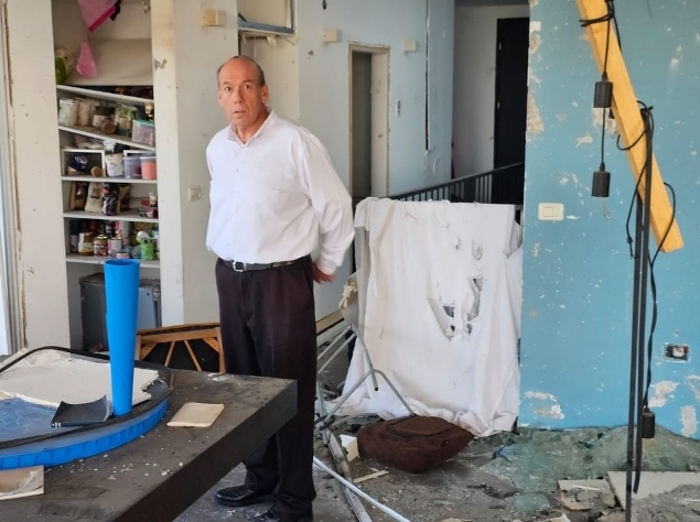 המבקר אנגלמן בסיור בצפון