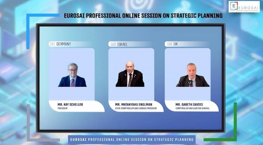 מבקר המדינה ונשיא היורוסאי, מתניהו אנגלמן: "תכנון אסטרטגי הוא בליבת העצמאות והאחריות המקצועית שלנו"