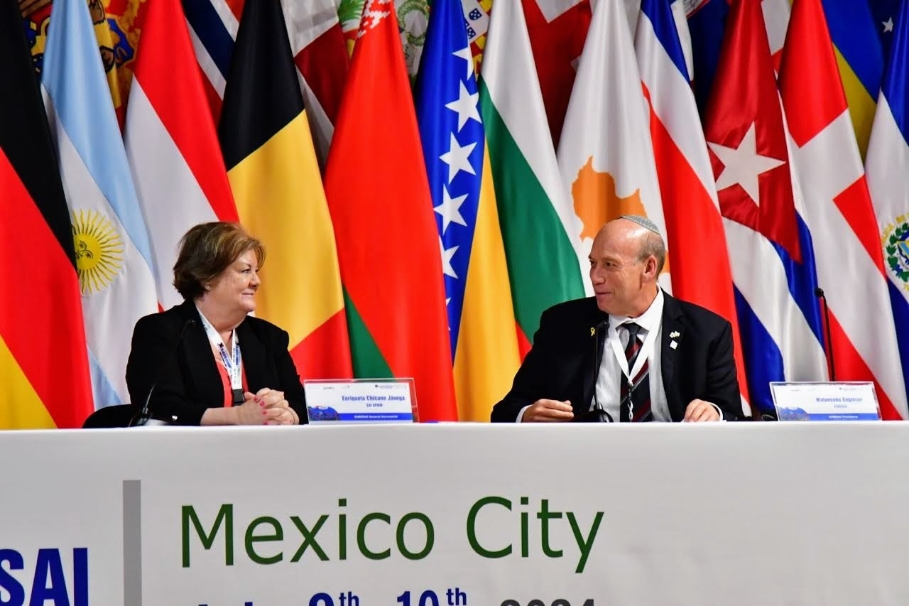 State Comptroller Englman in his role as EUROSAI President with the State Comptroller of Spain