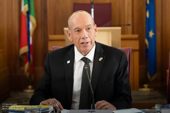 Mr. Englman Delivers Opening Remarks at the Governing Board Meeting. Photo: SAI Italy