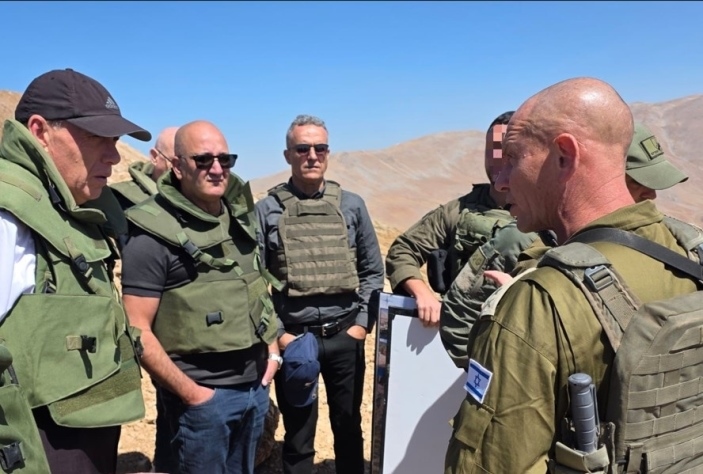 "חשיבות רבה להיערכות". מבקר המדינה, מנכ"ל משרדו ומנהל החטיבה לביקורת מערכת הביטחון עם מפקד פיקוד הצפון