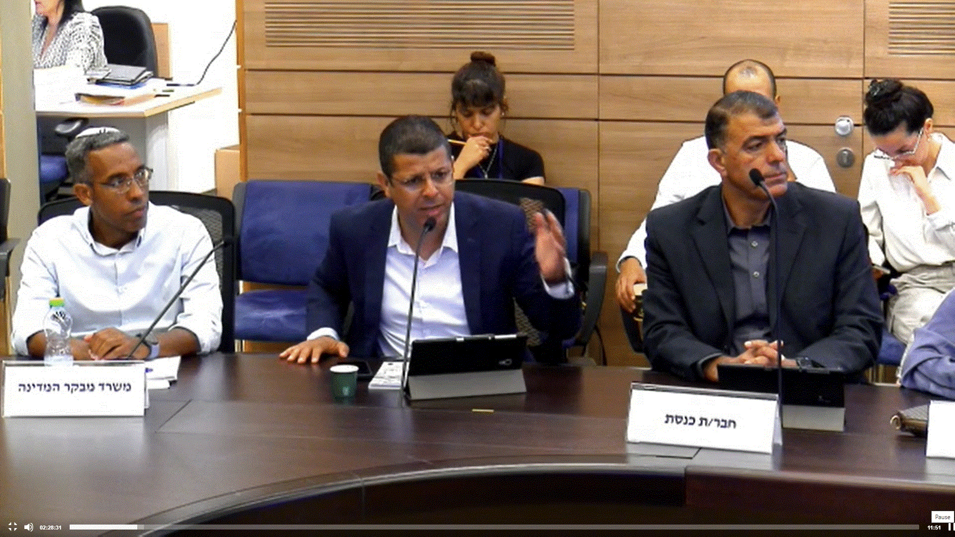 דיון בנושא הפשיעה בחברה הערבית