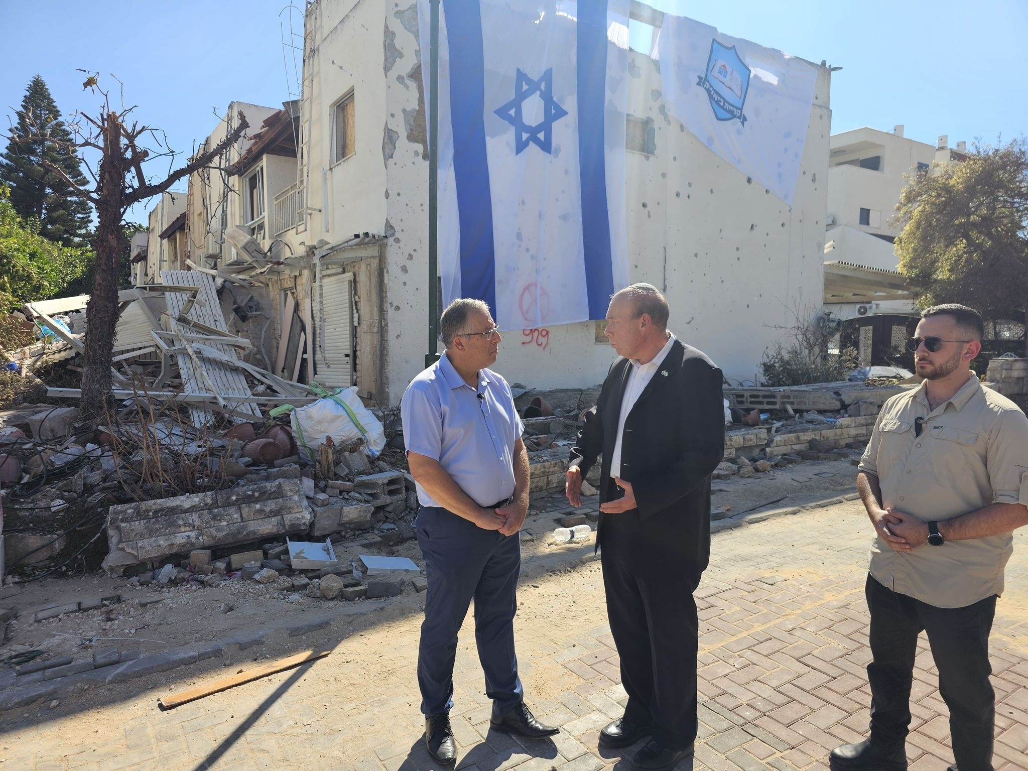 המבקר אנגלמן בקריית ביאליק